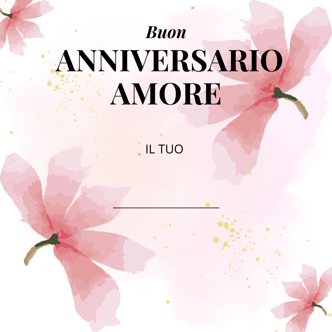 Bundle 7 Biglietti di auguri per anniversi