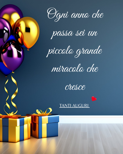 Bundle 10 Biglietti di auguri compleanno