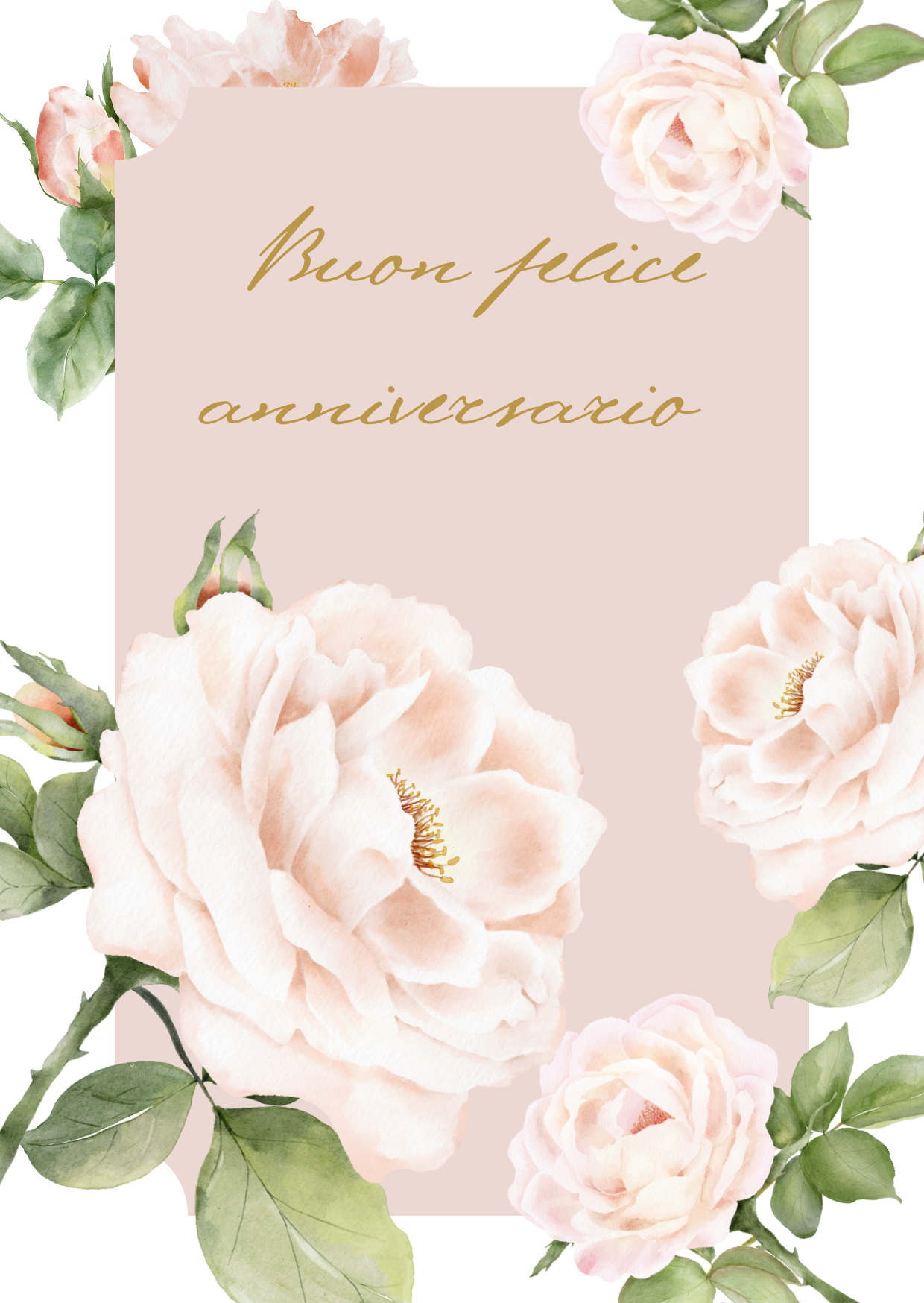 Bundle 7 Biglietti di auguri per anniversi