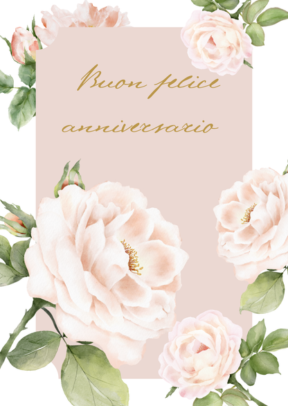 Bundle 7 Biglietti di auguri per anniversi